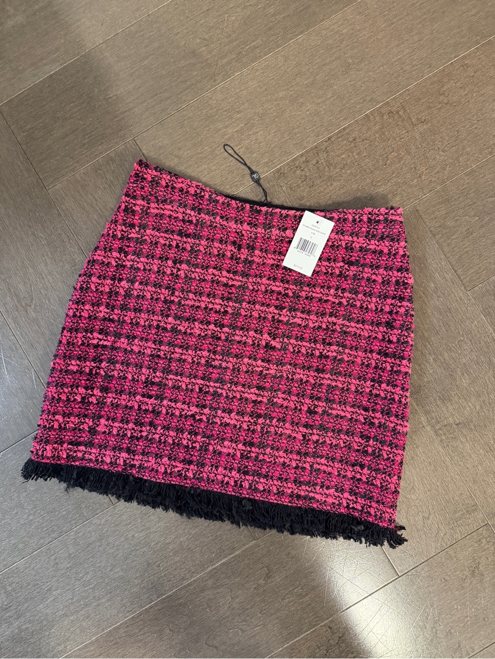 NWT Generation Love pink tweed mini skirt size 0